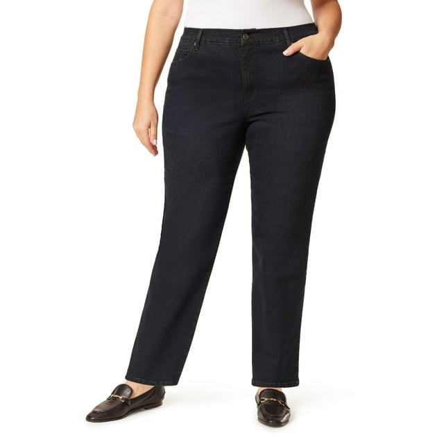 Jeans de Mujer Gloria Vanderbilt Amanda de Tiro Alto y Corte Cónico