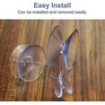 thumbnail image 5 of 10pcs Double Sided Suction Cups Slip-proof Double Sided Sucker Pads Transparent Table Spacers For Glass Table TopGift, 5 of 5