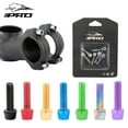 thumbnail image 3 of 6pcs M5*18mm Plaqué Vélo MTB Direction Guidon Tige Vis Boulons, 3 of 3