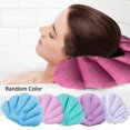 thumbnail image 1 of Almohada de baño inflable con forma de concha y soporte para el cuello ultra suave con ventosas seguras para una relajación máxima, 1 of 7