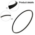 thumbnail image 6 of 1PCS 7M1320 7M1360 7M1400 7M1450 Belt Lathe Motor Belt V-Belt Wide Angle Belt, 6 of 6