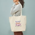 thumbnail image 3 of CafePress - Bagel PERFECT MIX Tote Bag - Unisex Canvas Tote Bag, Beige, 1-Piece, 3 of 7