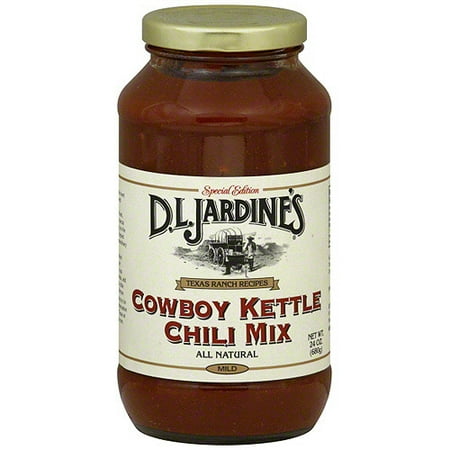 D.L. Jardine's Cowboy Kettle Mild Chili Mix, 24 oz (Pack of 6)