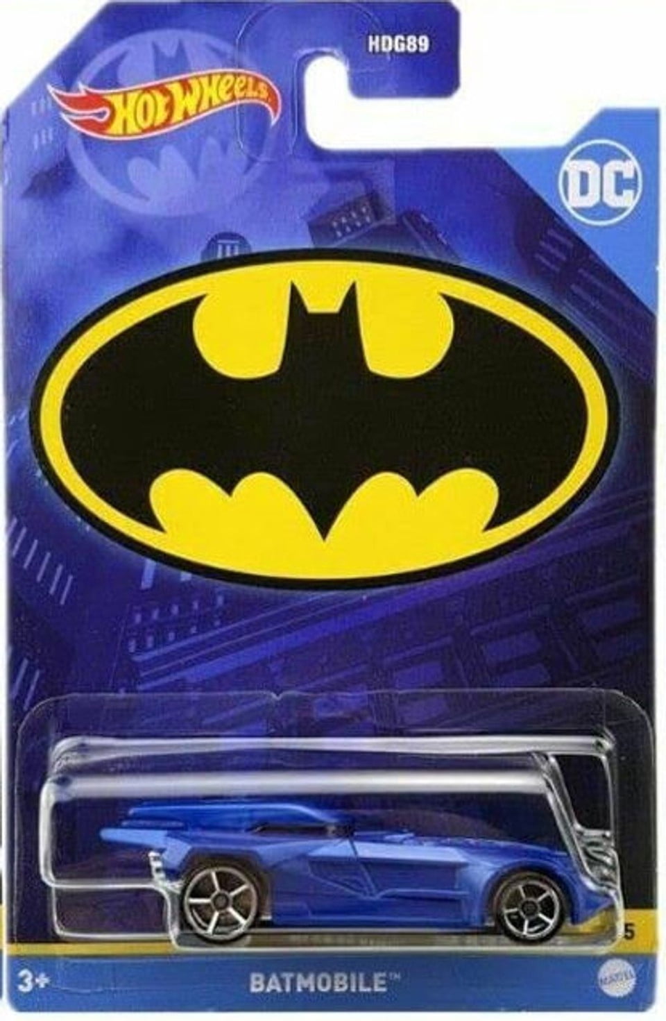 Hot Wheels Batman Car and Truck Play Vehicles, Multicolor, 5 Count