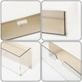 thumbnail image 2 of LEORX Clear Plastic Desktop Storage Drawers for Home Office Stationery and Makeup Organizer, 2 of 8