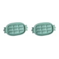 thumbnail image 2 of Matsuzay Herramientas para hornear salchichas, molde de comida, bandejas ligeras de silicona para picar, bandeja de almacenamiento, estilo de Verde 2Conjunto, 2 of 6