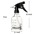thumbnail image 3 of Youngever 6 Pack Empty Plastic Spray Bottles, Spray Bottles for Hair and Cleaning Solutions (8 Ounce) 8 Ounce, 3 of 4