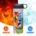 thumbnail image 6 of Yiaed A monarch butterfly Print Water Bottle with Straw Lid, Stainless Steel Double Wall Insulated Water Bottle | Leak-Proof and Spill-Proof Water Bottle, 6 of 8