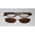 thumbnail image 3 of SMARTCLIP 917 CAT EYE EYEGLASS FRAME/GLASSES WITH POLARIZED CLIP-ON LENSES, 3 of 9