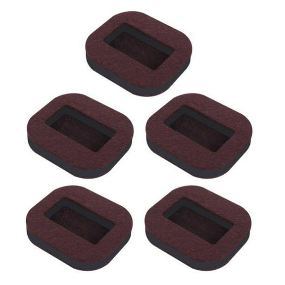 5pcs Office Chair Wheel Stopper Furniture Caster Cups Hardwood Floor Hot R2