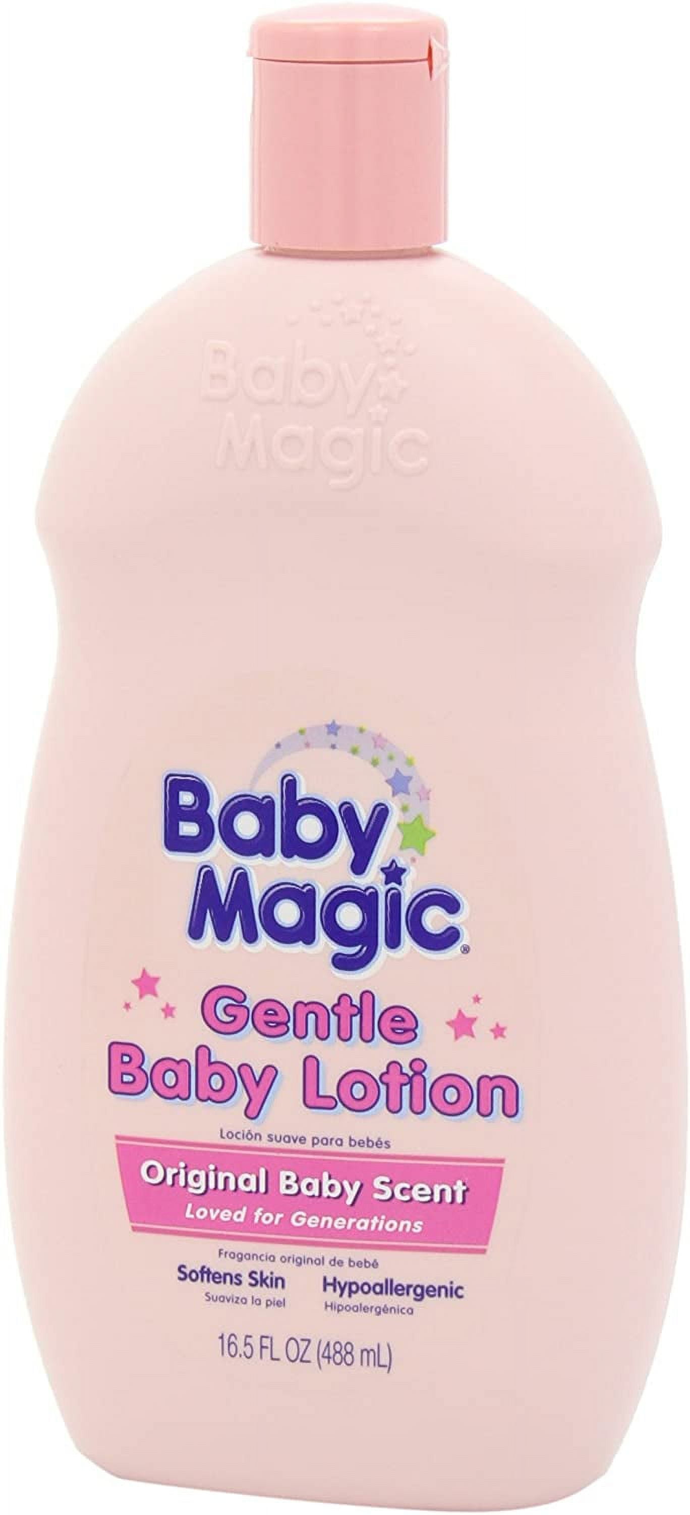 Baby Magic Gentle Baby Lotion Original Baby Scent 16.5 fl oz, 5 Pack