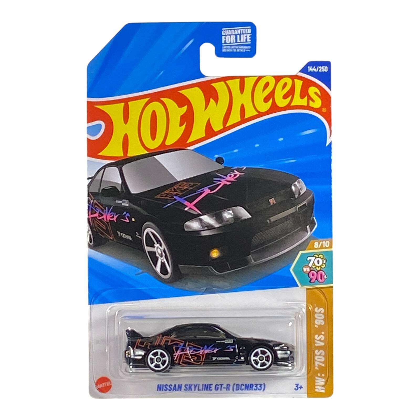 ミニカー Hot Wheels NISSAN SKYLINE GT-R (BCNR33) Amazon.com: Hot Wheels HKF53 Premium 2-Pack Nissan Skyline