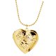 thumbnail image 3 of 2xRose Tallado Corazón Medallón Collar Regalo Dorado Zulema Collar con medallón con foto, 3 of 8