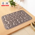 thumbnail image 2 of Alfombra de baño puerta absorbente antideslizante alfombra grande decoración niño sala de estar alfombra de baño accesorios de tapicería marrón 40x60cm Speravity HA009646-08, 2 of 6