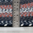 thumbnail image 5 of Bradford Indoor Outdoor Reversible Braided Rug Navy 5' x 8', 5 of 5