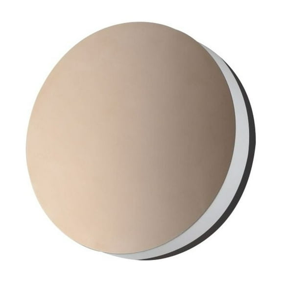 E22791-PBZ ET2 Lighting Embosse - 9W 1 LED CCT Selectable Wall Sconce-8 Inches Tall and 8 Inches Wide-Polished Bronze Finish