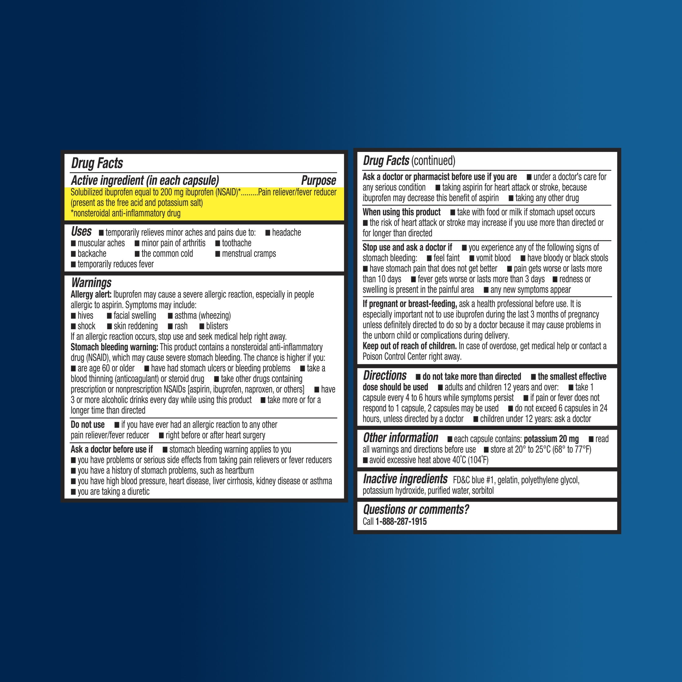 Equate Pain Relief Ibuprofen Softgels 200 mg 300 Ct Walmart 39d552c1 ccab 4d01 95c0 f3a01d7060c3 1 1badde3070e7ee8d1ef72e2c16c704cb