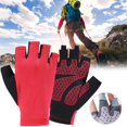 thumbnail image 1 of Guantes De Ciclismo De Medio Dedo Guantes De Entrenamiento De Gimnasia Guantes De Fitness Antideslizantes Resistentes Al Desgaste Para Levantamiento De Pesas Remo De Fitness Yuarrent OD015118-08, 1 of 6