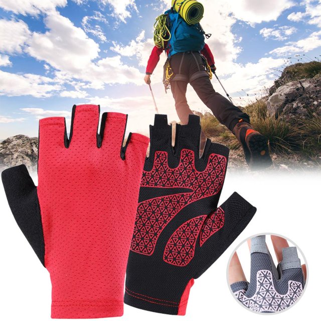 Guantes De Ciclismo De Medio Dedo Guantes De Entrenamiento De Gimnasia Guantes De Fitness Antideslizantes Resistentes Al Desgaste Para Levantamiento De Pesas Remo De Fitness Yuarrent OD015118-08