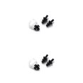 thumbnail image 1 of Greeniant clip de nariz impermeable natación antideslizante tapones para los oídos adultos auriculares deportes acuáticos seguridad protector de oídos Negro 2piezas Greeniant CBP002693, 1 of 5
