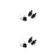 thumbnail image 2 of Clip de nariz impermeable Toystoory tapones para los oídos de natación reutilizables para adultos Amarillo, 2 of 6