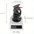 thumbnail image 7 of 1pc Dragon Ceramic Waterfall Incense Holder - Add A Magical Touch To Your Home Decor! Zen Meditation Decor (Without Incense), 7 of 7