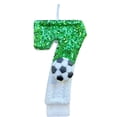 thumbnail image 2 of International Soccer Celebration Digital Birthday Candles - Football Themed Candles for Game Day Soccer Essentials, Safe Cake Decor & Gift, 2 of 3