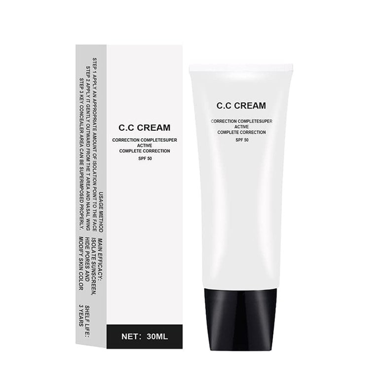 Skin Tone Adjusting CC Cream SPF 43, Colour Correcting Self Adjusting for  Mature Skin (2 CC CREAMS) 