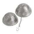 thumbnail image 6 of Aoqianlan Ball Strainer Seasoning Balls With Chain 1pcs 304 Stainless Steel Infuser Strainer No Rust Spice Ball Tea Filter S, 6 of 9