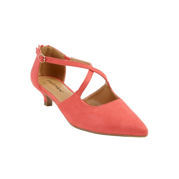 wide width comfortable heels