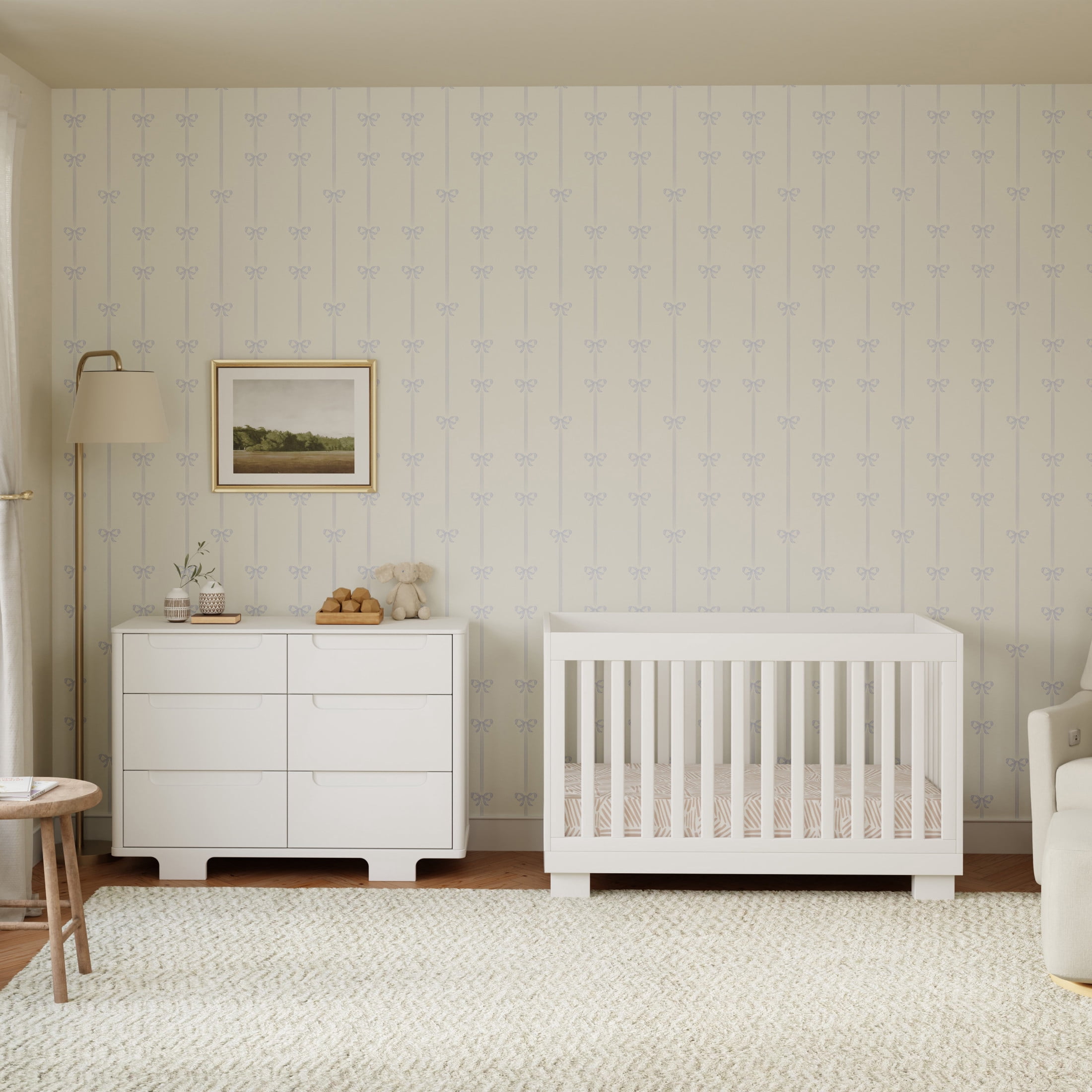 Babyletto Modo 3-in-1 Convertible Crib with Toddler Bed Conversion Kit