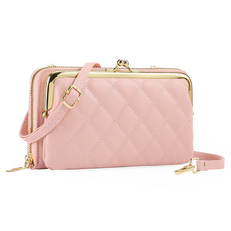 Falan Mule Women's Quilted Crossbody Phone Purse photo 3