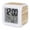 Beige, Sand, Cream, variant on Navy Blue Coastal Digital Alarm Clock for Bedrooms,Smart LED Alarm Clock with 7 Color Changing Night Light,Vintage Starfish Shell Summer Beach Nautical Silent Wake Up Clocks for Sleep Study 3.2"x3.2"