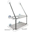 thumbnail image 1 of Cat Window Perch,Double Layer Cat Window Cat Hammock Double Layer Cat Window Hammock High-Intensity Output, 1 of 14