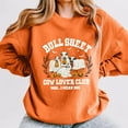 thumbnail image 2 of VBARHMQRT Couverture Chandail en Molleton Femme Quotidien Maison Extérieur Entraînement Manches Longues Col Rond T-Shirt Haut Imprimé Chandail en Molleton Blouse de Rue Mode Urbaine, 2 of 4