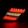 thumbnail image 3 of DNA Motoring TL-LED-3D-W20407-RD-SM For 2008 to 2011 Mercedes -Benz W204 C -Class AMG Red Housing Smoked Lens 3D LED Rear Tail Brake + Corner Signal Light 09 10, 3 of 6