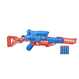 Nerf Fortnite Storm Scout Blaster, Nerf Scope, 6-Dart Clip Nerf Fortnite Storm Scout Blaster, Nerf Scope, 6-Dart Clip