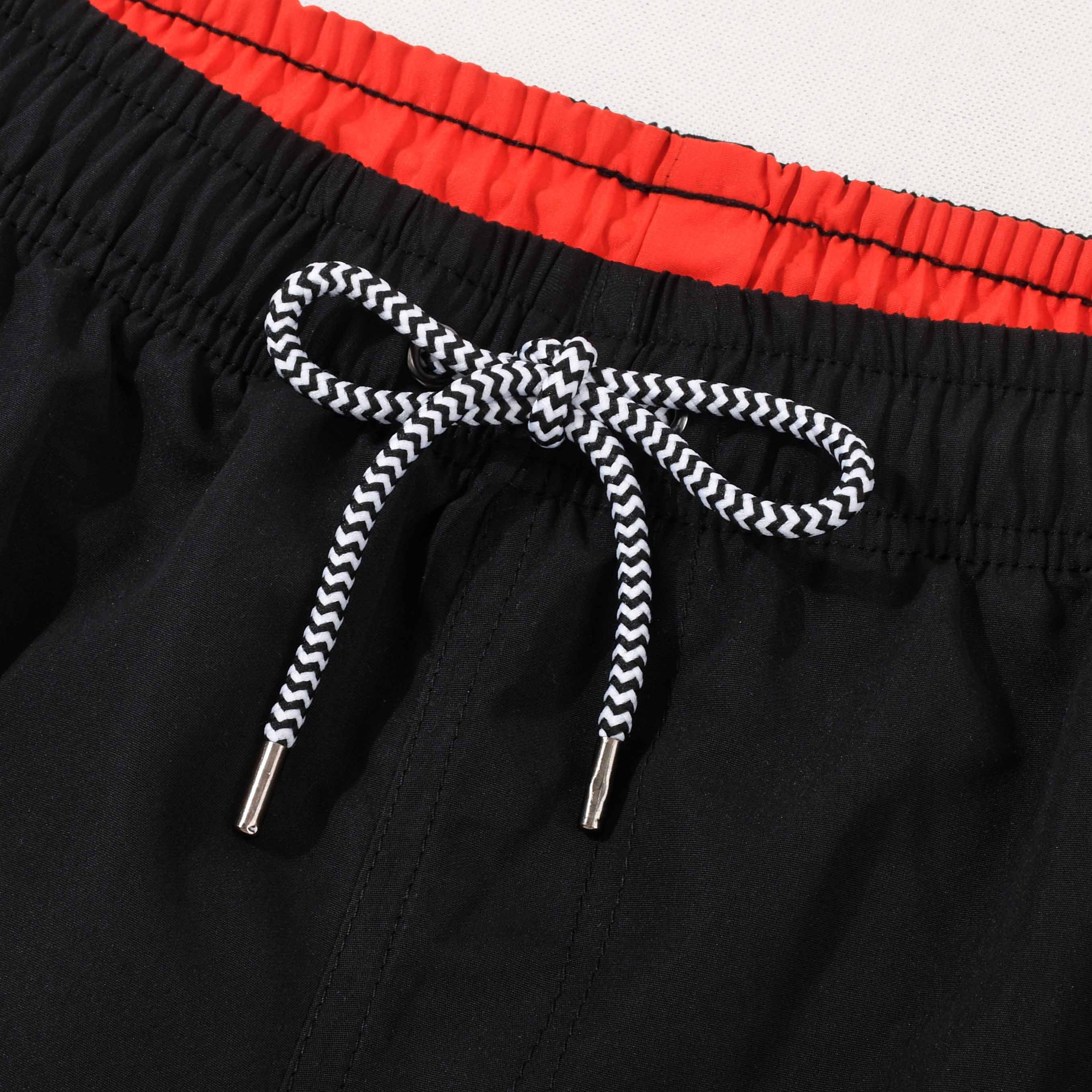 3 Pcs Mens Swim Trunks With Mesh Liner Quick Dry Bathing Suit Swimswear Black Navy Blue Royal Blue Size 2XL
