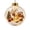0D - Reindeer, variant on Christmas Diamond Paintings Art Suncatcher, Christmas Hanging Pearl Kit, DIY Craft, Pre-Assembled Metal Chain, 3D Mixed-Sized Pearl Beads Craft, Xmas Decor Gift for Home Window Wall Decor (Santa)