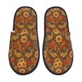 thumbnail image 1 of Balery Chicken And Rooster Pantuflas de Casa de Felpa Silenciosas con Diseño Estampado, Zapatillas Cómodas Antideslizantes de Algodón para Interior-Large, 1 of 8