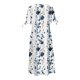 thumbnail image 3 of WILLBEST Vestidos Casuales Para Mujer 1 Vestido Largo Informal Con Cuello En V Para Mujer Con Diseño Hueco Y Mangas De Tirantes Para Uso En Casa Y Playa Para Primavera Y Verano, 3 of 3