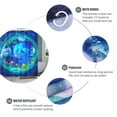 thumbnail image 7 of Kids Dolphin Shower Curtain for Bathroom Decor 72Wx78H Ocean Sea Underwater Turtle Fish Tropical Coral Reef Marine Wildlife Art Printed Fabric Polyester Waterproof 12 Pack Plastic Hooks, 7 of 7