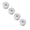 White-4PCS, variant on 1 Roll White Caulk Tape,Self Adhesive Caulking Tape,1.18In X 10.5Ft White Adhesive Caulk Strip,Tape Caulk Strip Sealing for Toilet,Bathtub,Sink,Kitchen,Wall Edge,Bathroom Shower Accessories,White