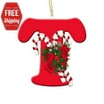 thumbnail image 5 of Holloyiver Christmas Tree Decoration Pendant, Personalized Christmas 26 Initial Letter Ornaments, Red Ornaments for Christmas Tree Indoor Christmas Decorations Christmas Xmas Gifts for Kids, 5 of 8
