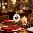thumbnail image 6 of WDOBM Christmas Decorative Bows, Christmas Tree Ornaments Car Wreaths Bows Bells Small Flower, Christmas Tree Bow, Christmas Wreath Bows for Home Decor Indoor, 6 of 6