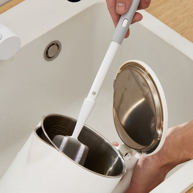 Cepillo para Lavar Tazas onlyliua Mango Largo Esponja para Lavar Botellas
