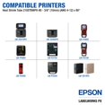 thumbnail image 3 of Labelworks Epson 210Stbwpx-90 Cartucho De Cinta - Cinta Para Fabricante De Etiquetas Industriales Con Tubo Retráctil Negro Sobre Blanco - Awg 4-12 3/8"" (10 Mm) De Ancho 7,5 Pies (90"), 3 of 5