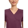 thumbnail image 3 of Cherokee Workwear Revolution Women's Scrubs Top Mock Wrap WW610, 3 of 9