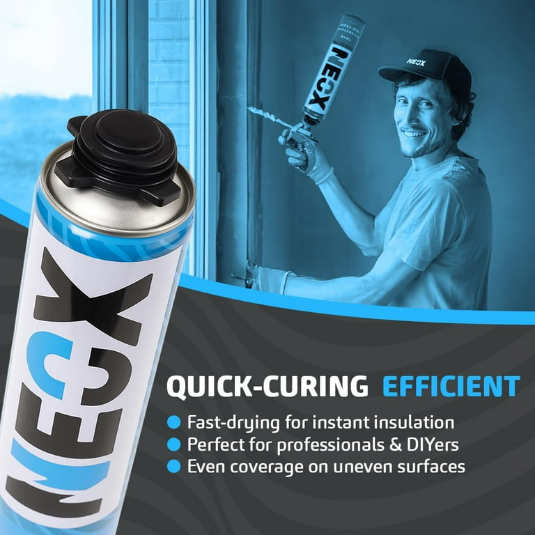 Neox Closed Cell Spray Foam Insulation - 1 x 29.6 Oz High-Density