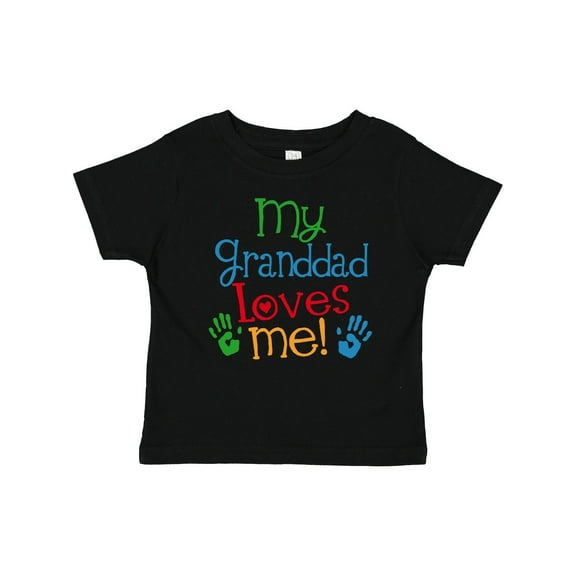 Inktastic My Granddad Loves Me Boys or Girls Baby T-Shirt